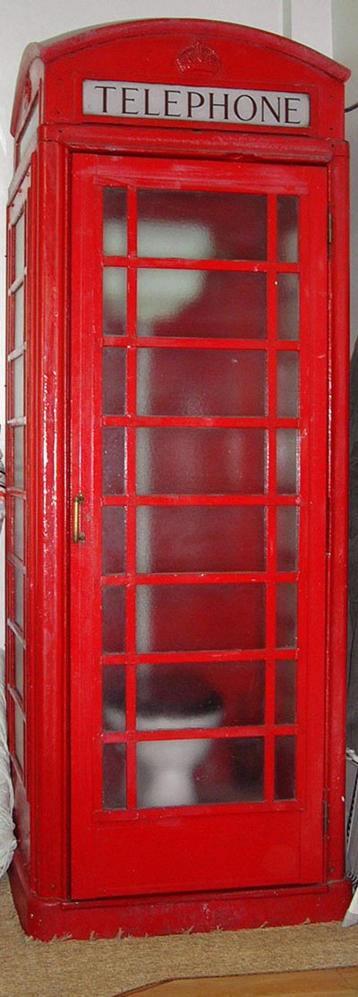 WC in a Telephone Booth by Unknown